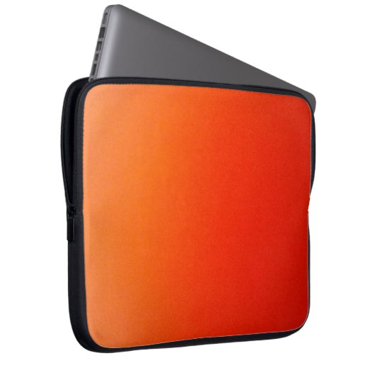 Orange Computer Sleeve (Vorne Rechts)