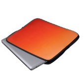 Orange Computer Sleeve (Vorne Knopf)