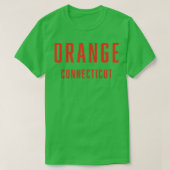Orange Connecticut TShirt (Design vorne)