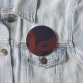 Orange coole, trendige Dekoration Button (Beispiel)