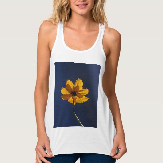 Orange Coreopsis Tank Top (Vorderseite)