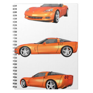 Orange Corvette: Notizblock