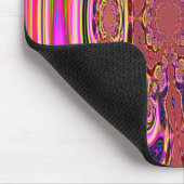 Orange Cosmic Spectacular Mousepad (Ecke)