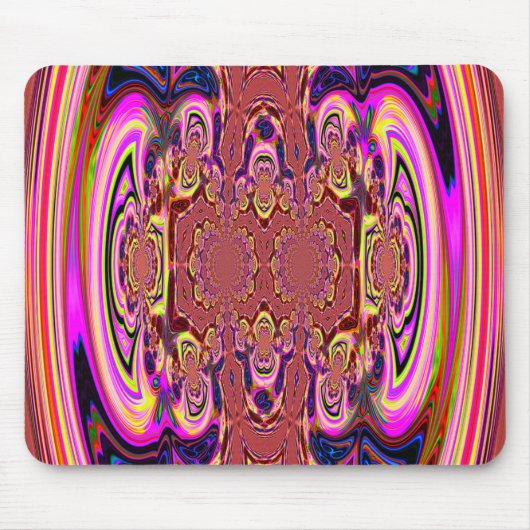 Orange Cosmic Spectacular Mousepad (Vorne)