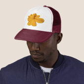 Orange Cosmos-Koordinationselemente Truckerkappe (Beispiel)