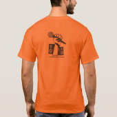 Orange Couch Lounge Tee Shirt (Rückseite)