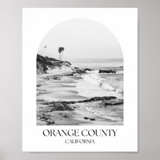 Orange County California Arch Foto Print Poster