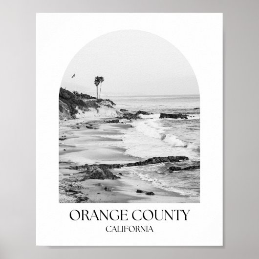 Orange County California Arch Foto Print Poster (Vorne)