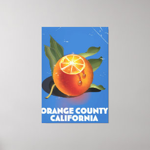 Orange County Kalifornien Leinwanddruck