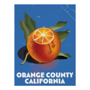 Orange County Kalifornien Poster