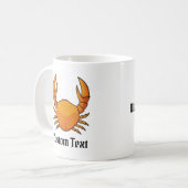 Orange Crab Kaffeetasse (Vorderseite Links)