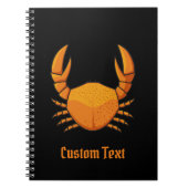 Orange Crab Notizblock (Vorderseite)