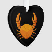 Orange Crab Ornament (Vorderseite)