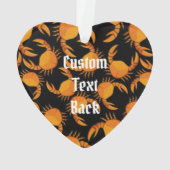 Orange Crab Ornament (Rückseite)