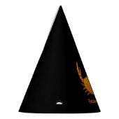 Orange Crab Partyhütchen (Links)