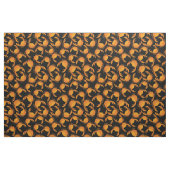Orange Crab Pattern Stoff (Fat Quarter (45,7 x 55,9 cm))