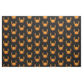 Orange Crab Pattern Stoff (Fat Quarter (45,7 x 55,9 cm))