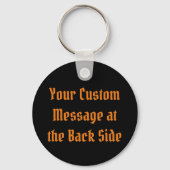 Orange Crab Schlüsselanhänger (Rückseite)