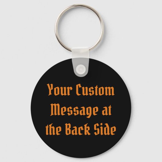 Orange Crab Schlüsselanhänger (Rückseite)