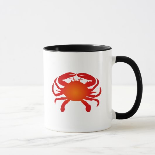 Orange Crab Tasse (Rechts)