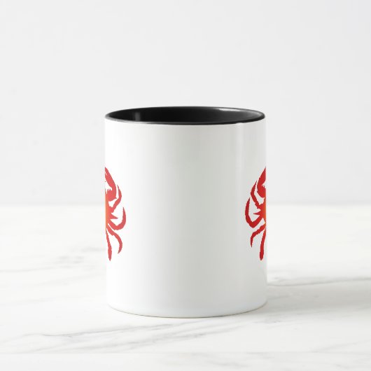 Orange Crab Tasse (Zentrum)