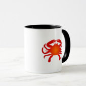 Orange Crab Tasse (VorderseiteRechts)