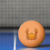 Orange Crab Tischtennisball (Netto)
