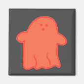 Orange Cream Ghost Magnet (Vorne)