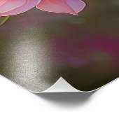 Orange Created Rainbow Jay Fantasy Bird Fotodruck (Ecke)