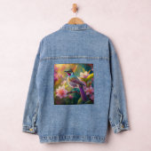 Orange Created Rainbow Jay Fantasy Bird Jeansjacke (Hangar)