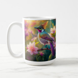 Orange Created Rainbow Jay Fantasy Bird Kaffeetasse