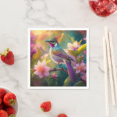 Orange Created Rainbow Jay Fantasy Bird Serviette (Beispiel)