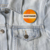 Orange Creme Button (Beispiel)