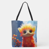 Orange Critter Tasche (Rückseite)