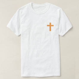 Orange Cross T - Shirt