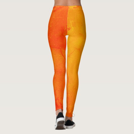Orange Crush Leggings (Rückseite)