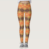 Orange Crush Leggings (Vorderseite)