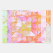 Orange Crush Mixed Media Set des Wrapping Paper Geschenkpapier Set (Vorderseite 2)