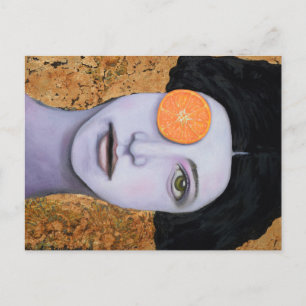 Orange Crush Postkarte