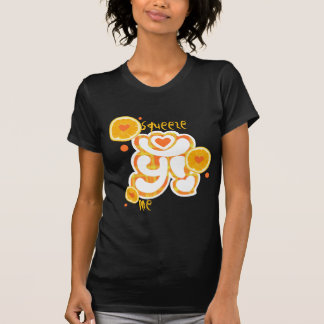 Orange Crush Squeeze mir Design Logo T-Shirt