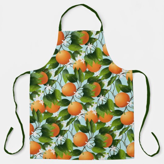 Orange Ctrus Fruit Schürze (Vorderseite)