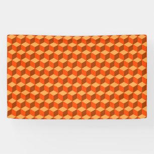 Orange Cubes Banner