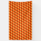 Orange Cubes Banner (Vertikal)