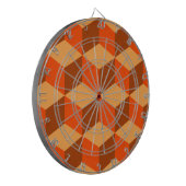 Orange Cubes Dartscheibe (Vorderseite Links)