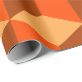 Orange Cubes Geschenkpapier (Rolleneckpunkt)