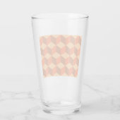 Orange Cubes Glas (Rückseite)