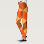 Orange Cubes Leggings (Links)
