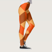 Orange Cubes Leggings (Rechts)