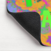 Orange Cupcakes 'mmm.. cake' mousepad (Ecke)