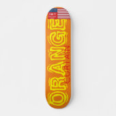 ORANGE CURTAIN 7 3/4" Skateboard Deck (Vorne)